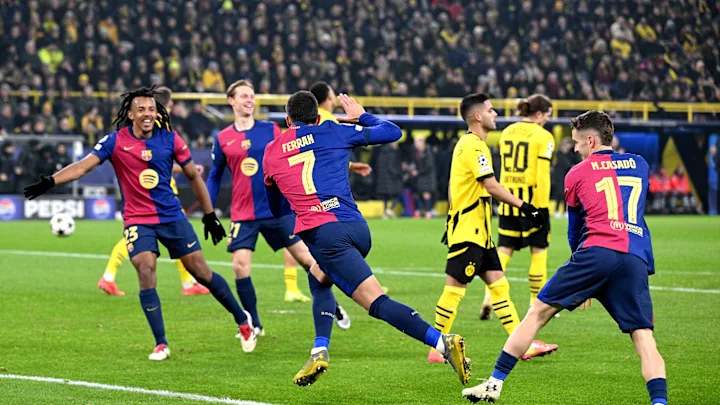 barcaelona won against dortmund in champions leauge