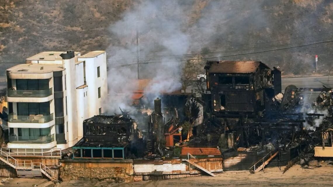 David Steiner's house in ‘Malibu’ miraculously survives LA wildfire