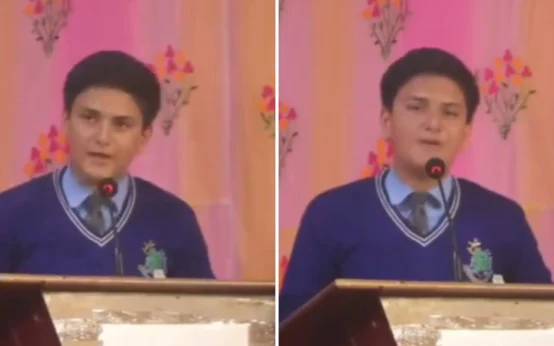 Nepali student's fierce speech breaks the internet