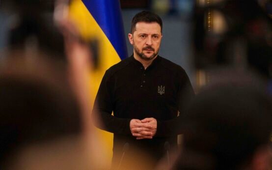 President Zelensky said Ukrainian forces fighting in the Donetsk region had obtained the Chinese nationals’ documents, bank cards and personal data. Evgeniy Maloletka/AP