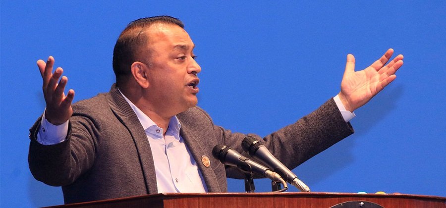 Gagan Thapa Says No Time to Discuss Obsolete Monarchy