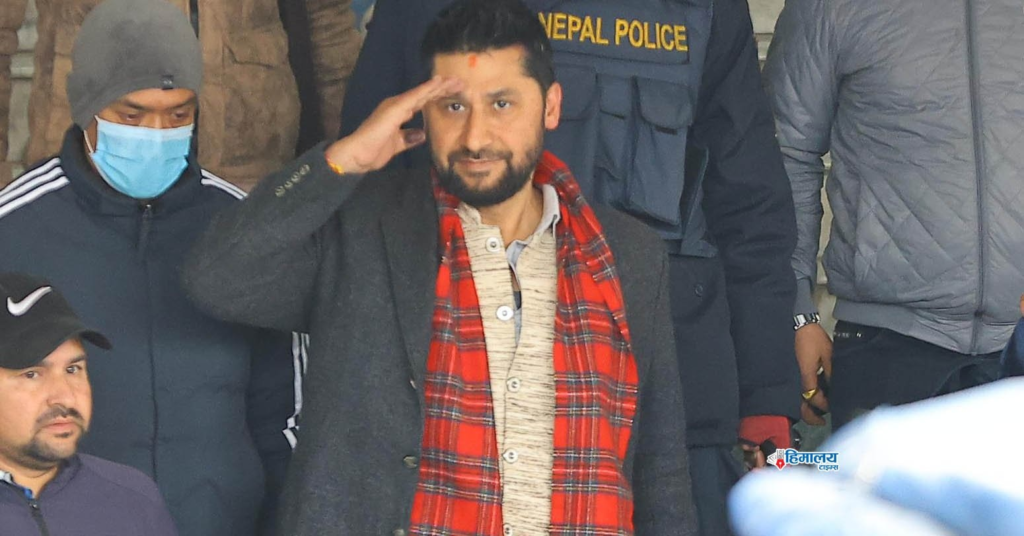 Rabi Lamichhane Arrested from his Residence