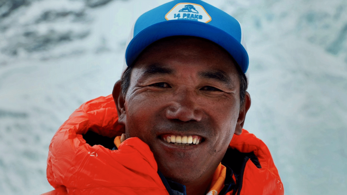 The Everest Man did it again