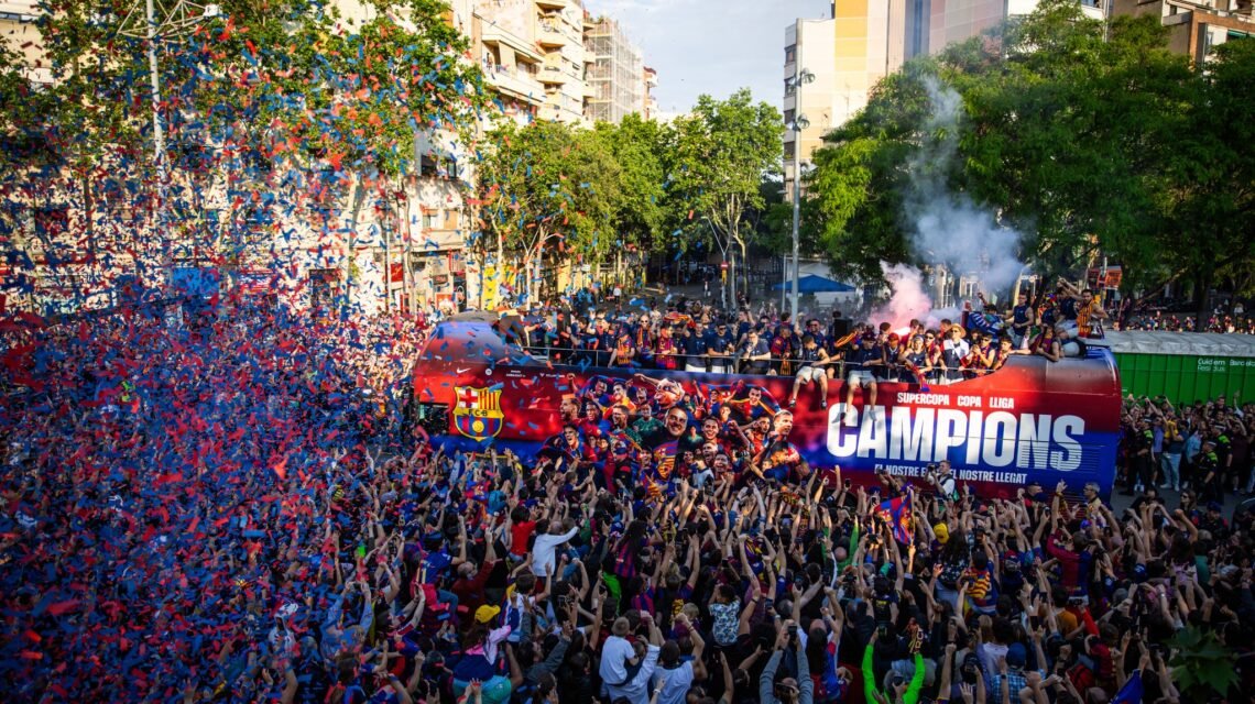Fc Barcelona Historical Domestic Treble