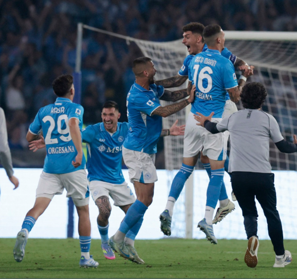 Napoli big goals to lead the seria