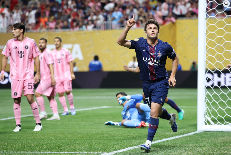 Psg Score Back to Back Goal to inter Miami