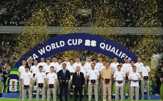 Uzbekistan Players Gifted Cars for World Cup History