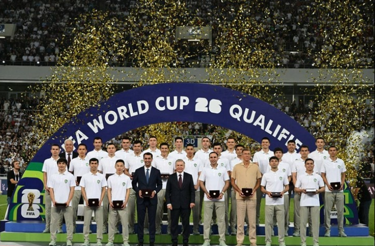 Uzbekistan Players Gifted Cars for World Cup History