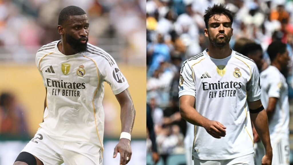 Antonio Rüdiger and Raul Asencio Silly Mistake in Real Madrid