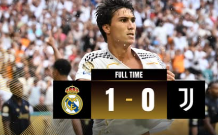 Real Madrid 1‑0 win over Juventus in Club WC Round of 16