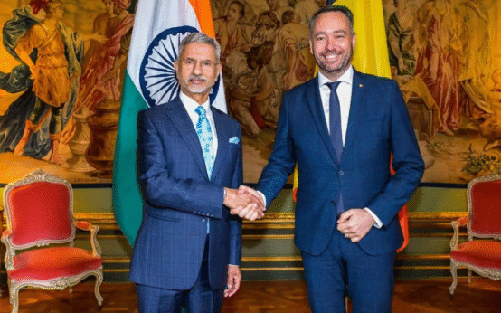 Jaishankar extends warm wishes to Belgium on its National Day