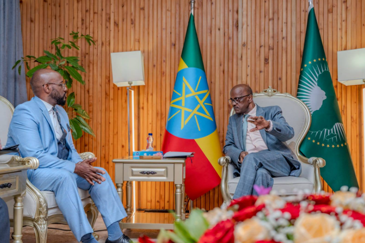 Ethiopian State Minister Hadera Holds Talks with US Ambassador