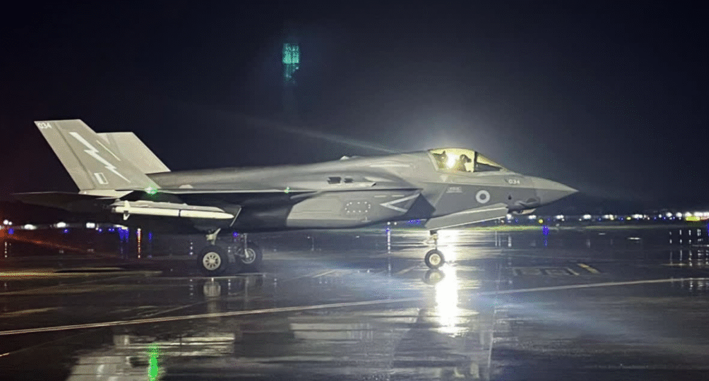 What Caused the Grounding of the UK’s Stealth Fighter Jet in India?