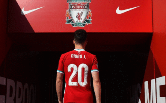 Liverpool Retires Jersey Number 20 in Tribute to Diogo Jota