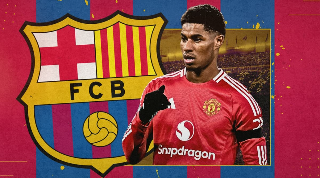 Marcus Rashford Signs Loan Deal with Barcelona