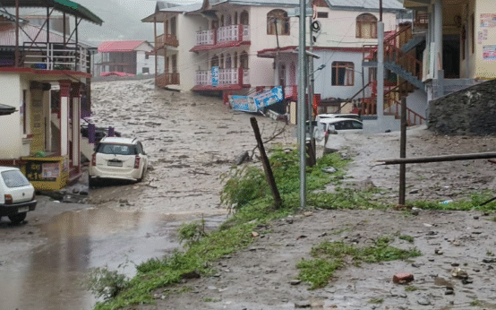 Cloudburst Triggers Devastating Flash Flood in Dharali, Uttarkashi