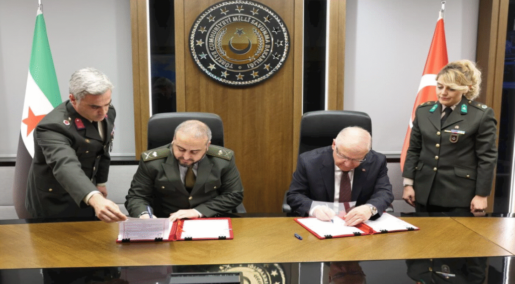 Military Cooperation Between Turkey and Syria to Improve Regional Security