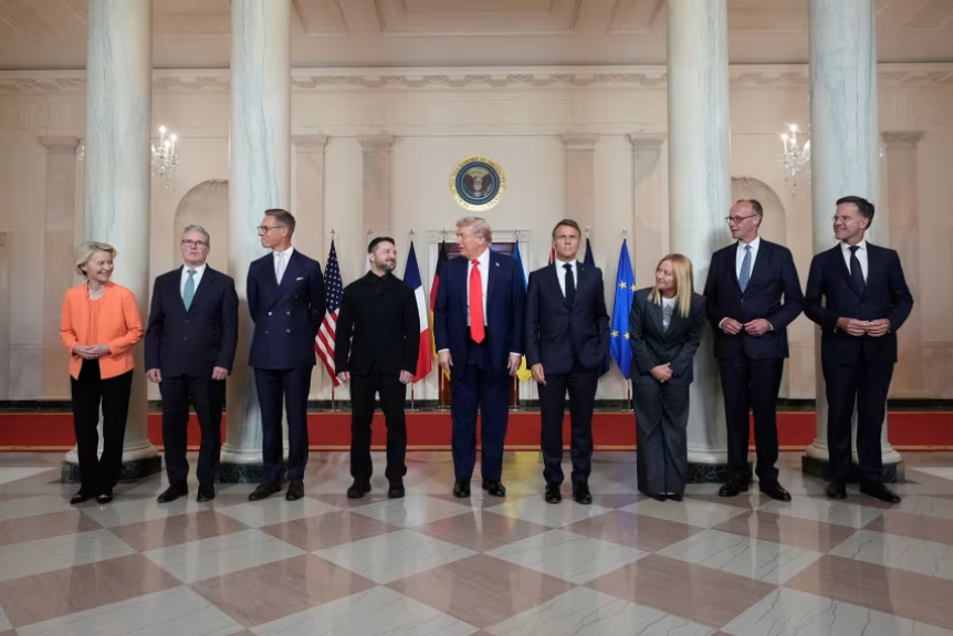 Europe offers security guarantees for Ukraine
