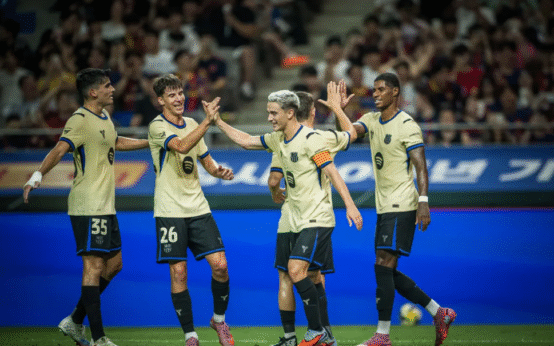 Barcelona Scores 7 goals against Fc Seoul in Club Friendly