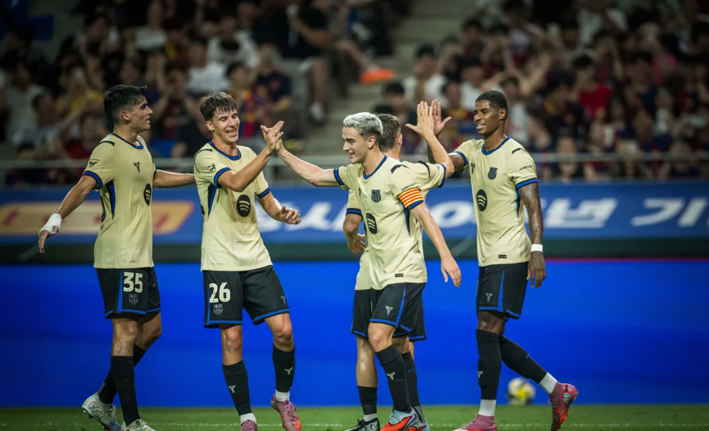 Barcelona Scores 7 goals against Fc Seoul in Club Friendly