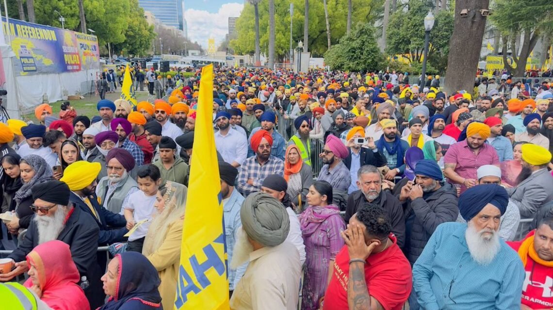 Sikh Community Holds Khalistan Referendum in Washington