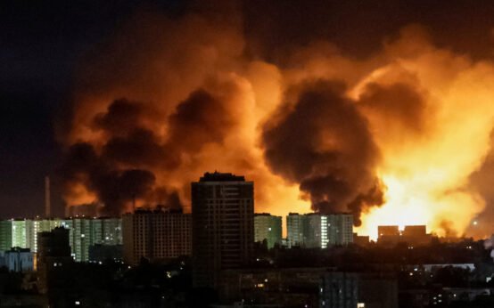 Russia Launches Massive Assault on Ukraine with Over 500 Drone