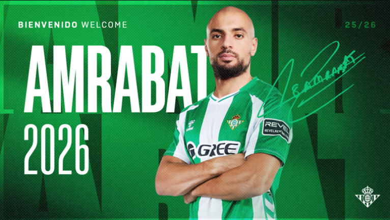 Sofyan Amrabat Joins Real Betis on Loan from Fenerbahçe