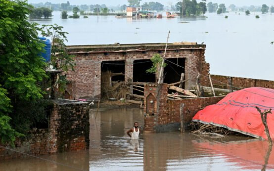 Half a million people flee homes to escape flooding in Punjab