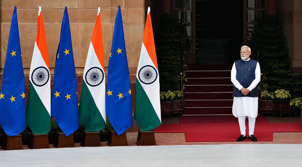 India balances ties between Washington, Brussels, and Beijing
