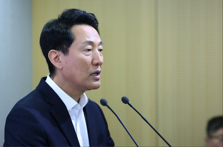 Seoul Mayor Oh Se-hoon Criticizes Democratic Party’s Policy