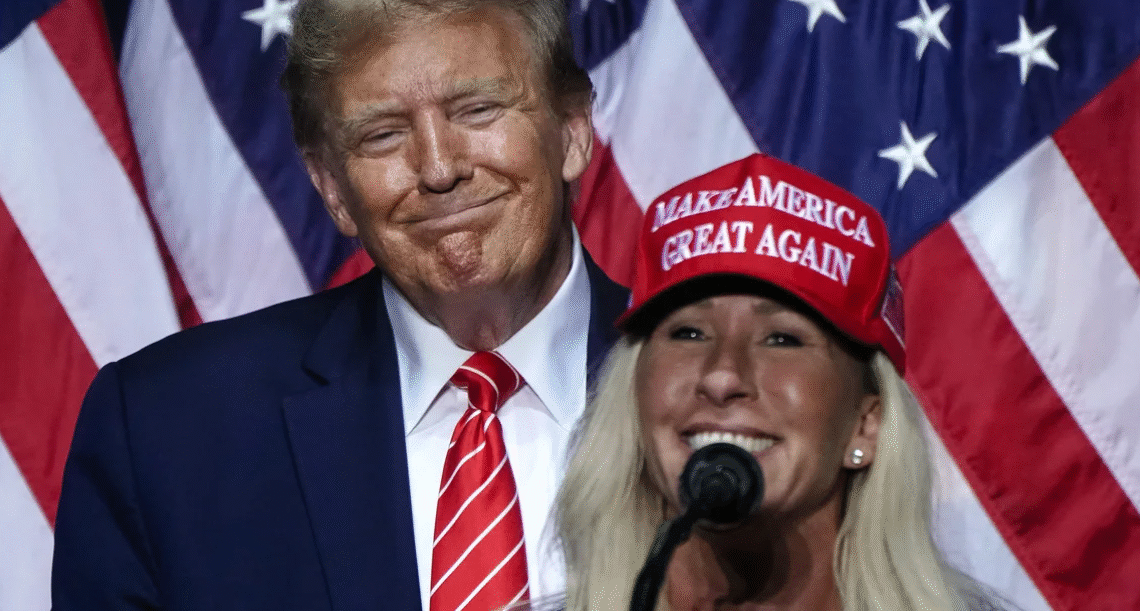 Trump Criticises Marjorie Taylor Greene, Says She Has ‘Politically Changed’ After Epstein Files Clash