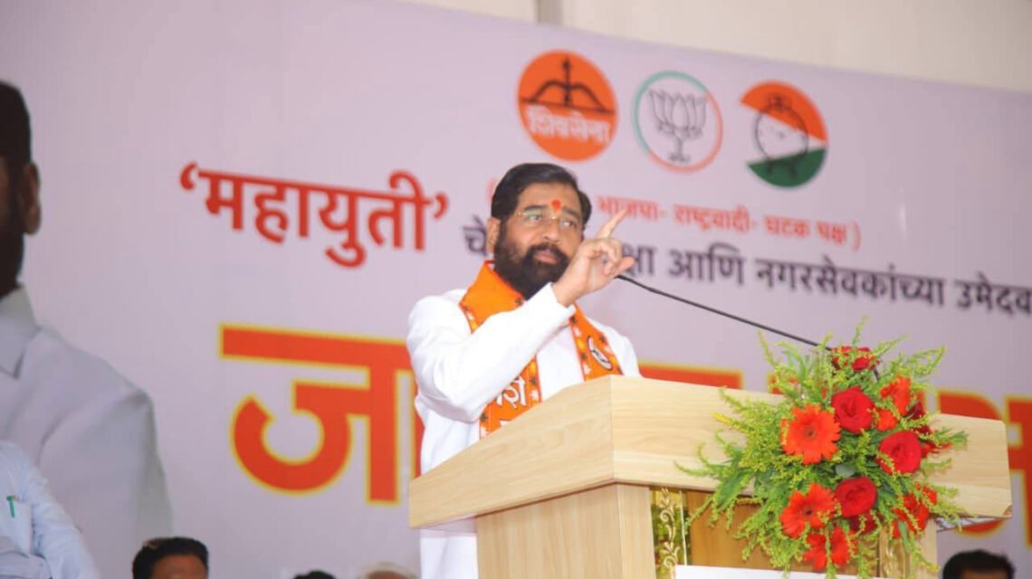 Eknath Shinde rejects rift rumours in Mahayuti “fighting separately doesn’t mean rivalry”
