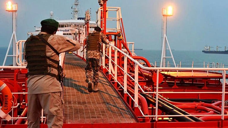 Iran Revolutionary Guard Seizes Foreign Oil Tanker in Strait of Hormuz Over Smuggling Allegations