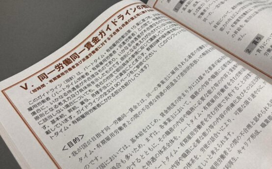 How is Japan revising 'equal pay for equal work' guidelines?