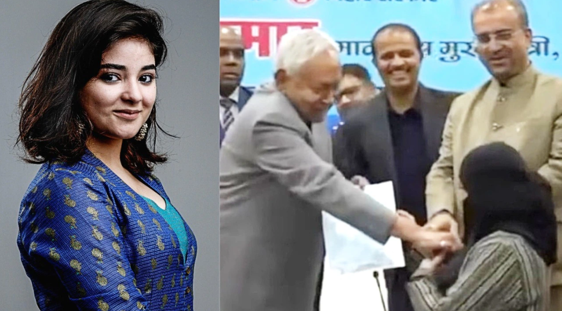 Dangal Star Zaira Wasim Demands Apology From Nitish Kumar Over Hijab Incident