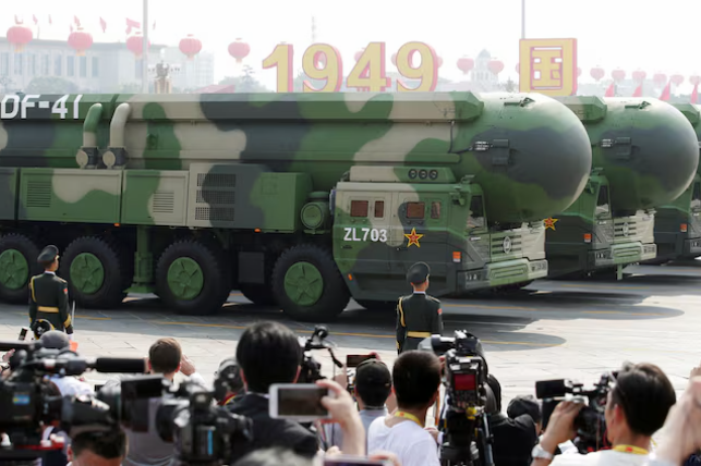 US Defense Department Assesses 100 ICBMs in Chinese Missile Silos