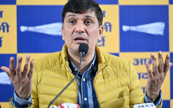 Delhi Police Register FIR Against AAP's Saurabh Bhardwaj Over Santa Claus Pollution Skit