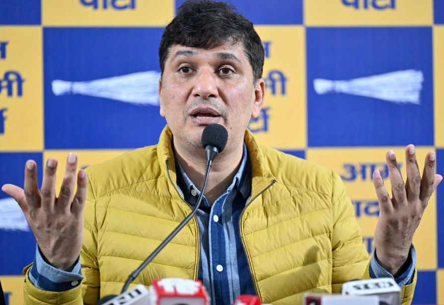 Delhi Police Register FIR Against AAP's Saurabh Bhardwaj Over Santa Claus Pollution Skit