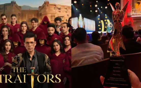 Karan Johar bags “Best Host” at Asian Academy Creative Awards for The Traitors